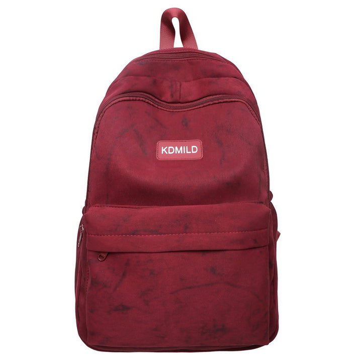 Lightweight Textured Canvas School Backpack Stornfield