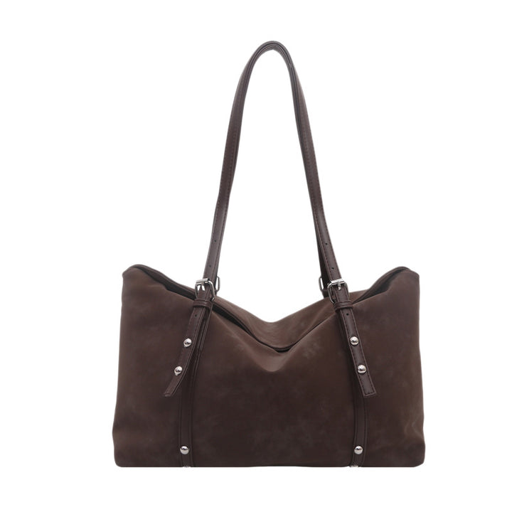 Elegant Suede Tote Bag