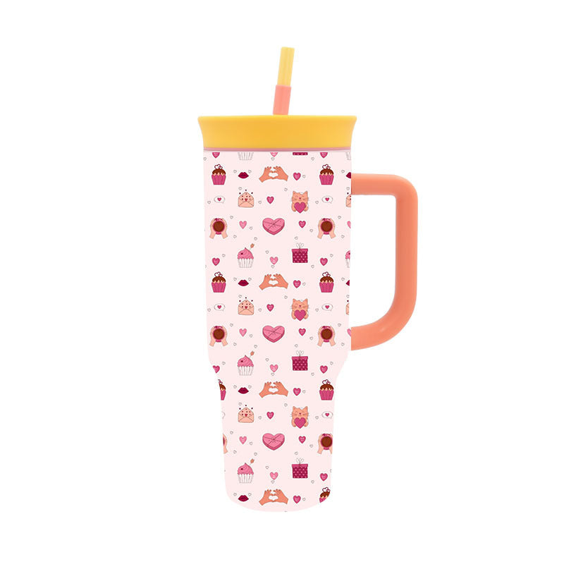 Women's Stylish Drink Cup with Practical Straw Stornfield