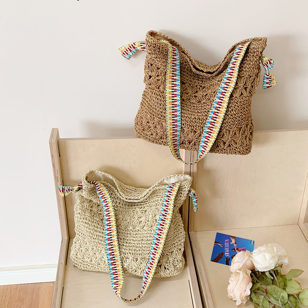 Handcrafted Straw Tote Bag
