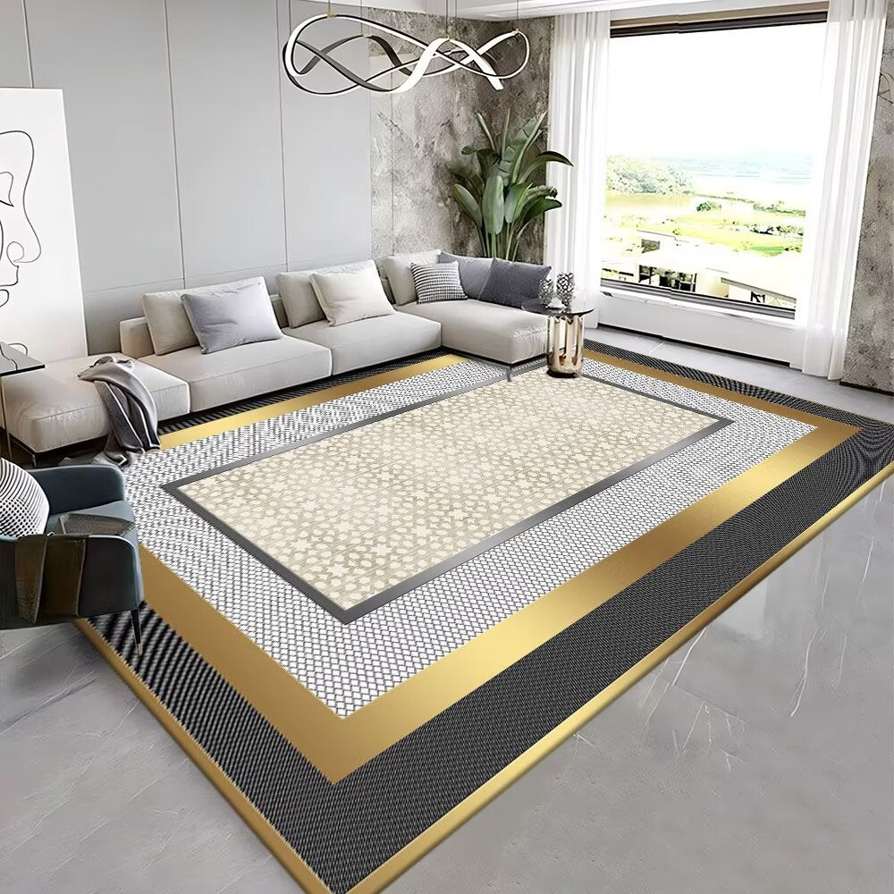 Luxurious Geometric Area Rug Stornfield