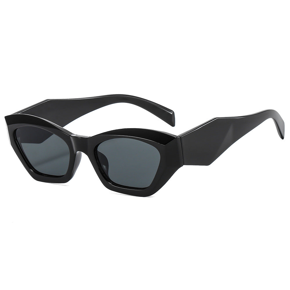 Women's geometric designer sunglasses with sparkling frame Stornfield