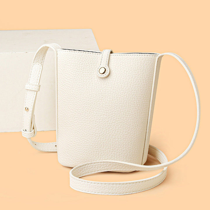 Compact Leather Crossbody Purse