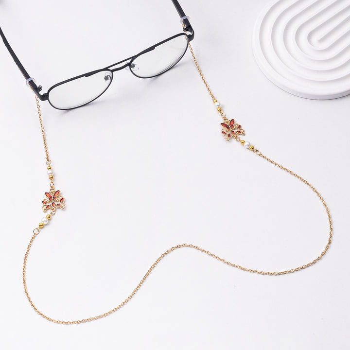 Elegant Floral Eyewear Chain Stornfield