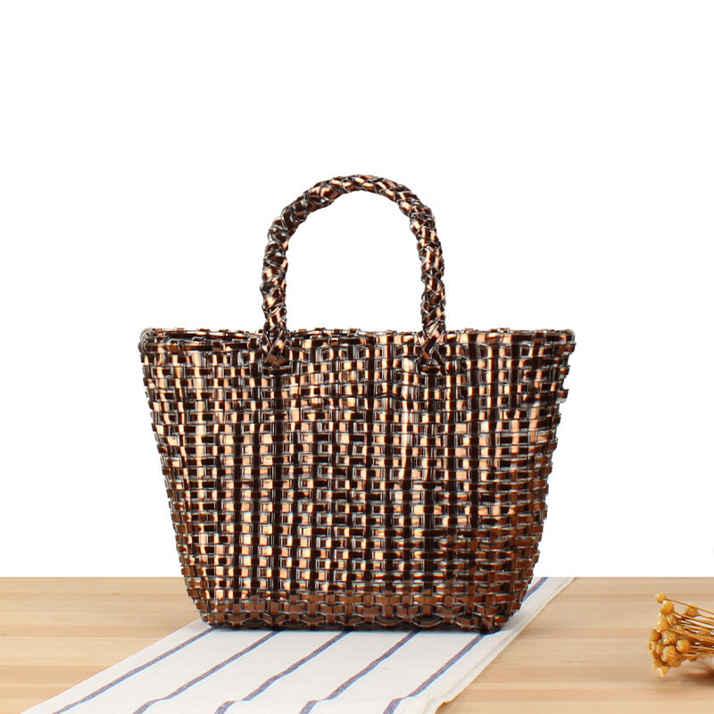 Refined wicker tote bag Stornfield