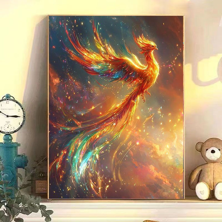 Abstract Phoenix Wall Art Print Stornfield