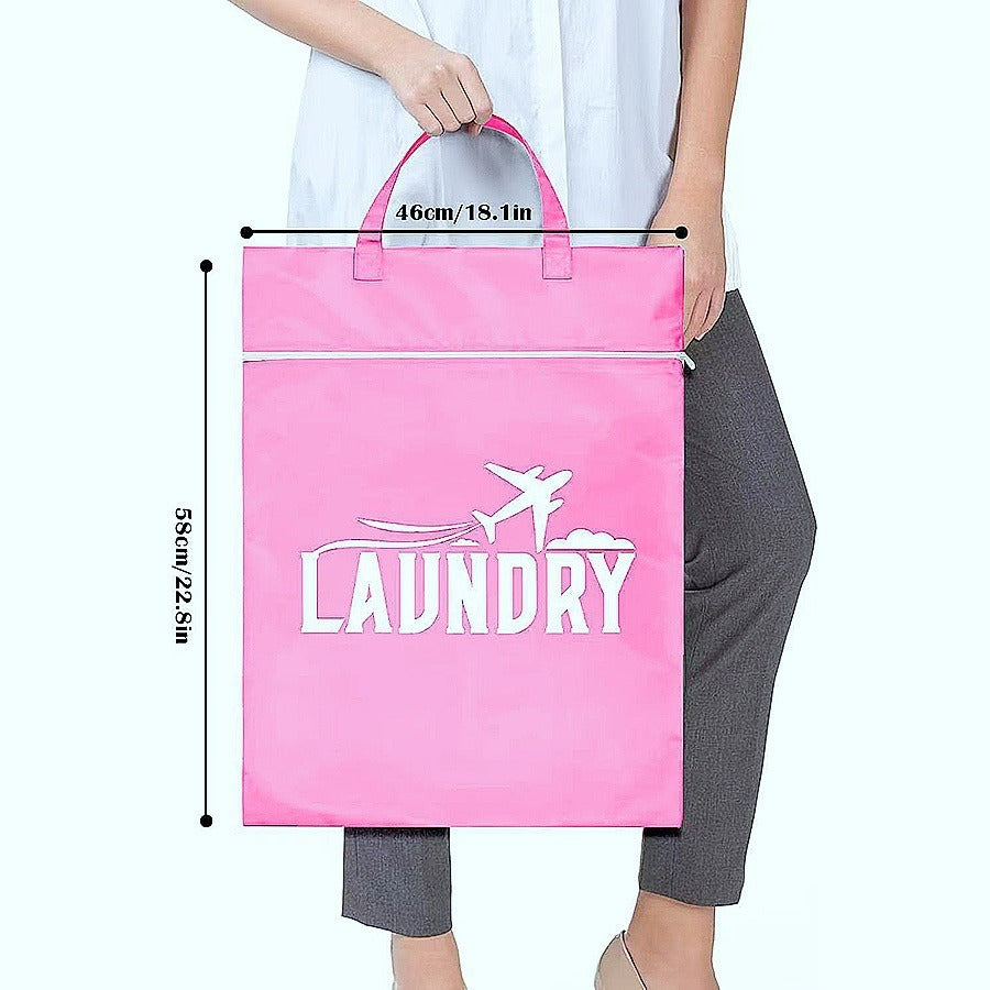 Stylish Laundry Tote with Zipper Stornfield