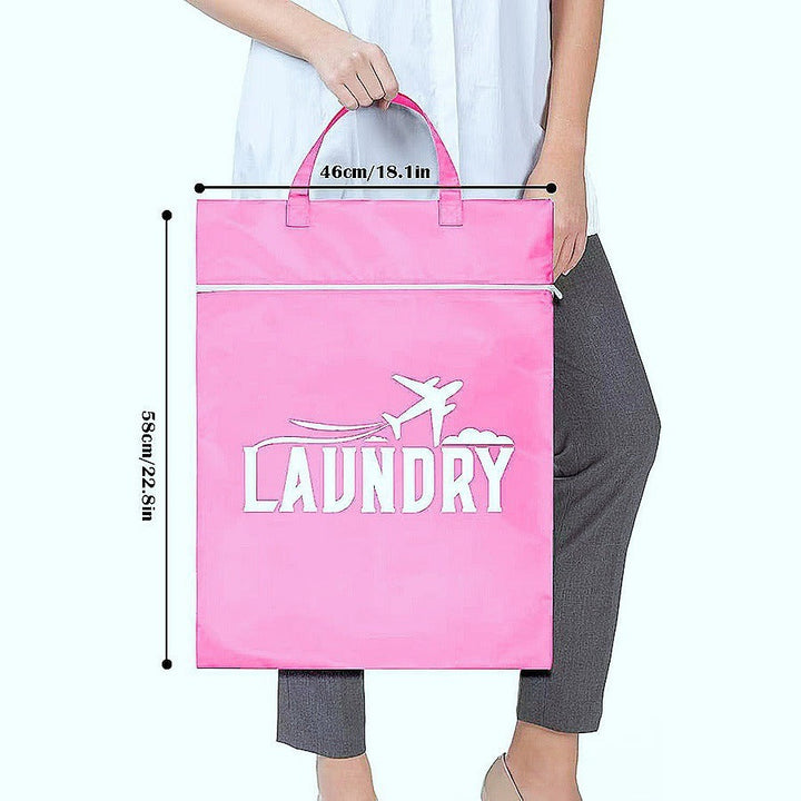 Stylish Laundry Tote with Zipper Stornfield