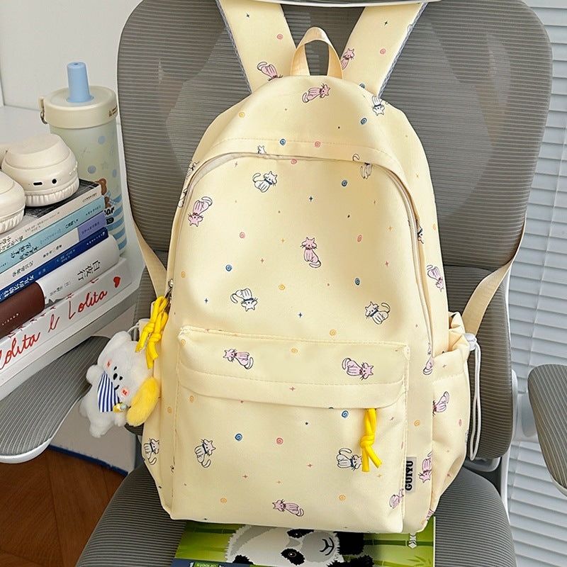 Playful Character-Themed School Backpack Stornfield