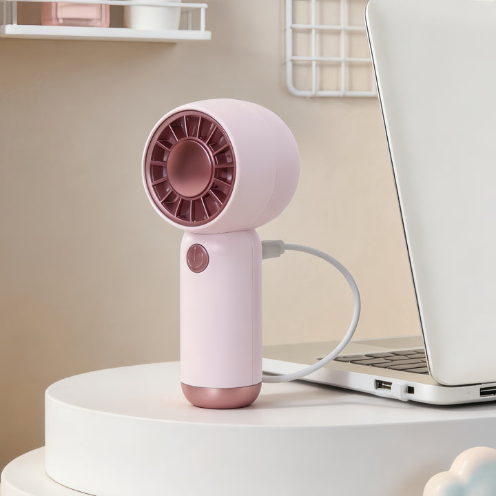 Women's Portable Hand Fan with USB Charging Function Stornfield