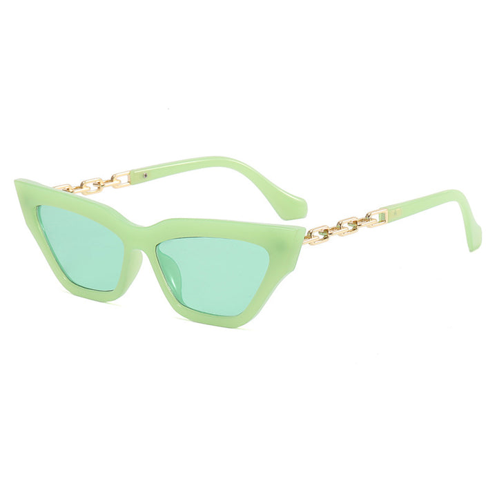 Women Trendy Sunglasses with Exclusive Chain Details Stornfield