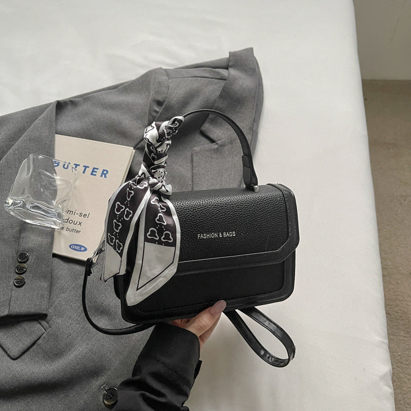 Structured Crossbody Satchel