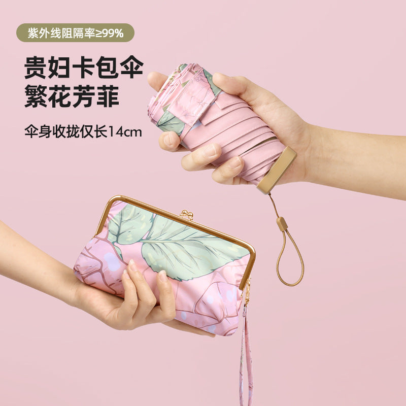 Ladies floral folding umbrella Stornfield