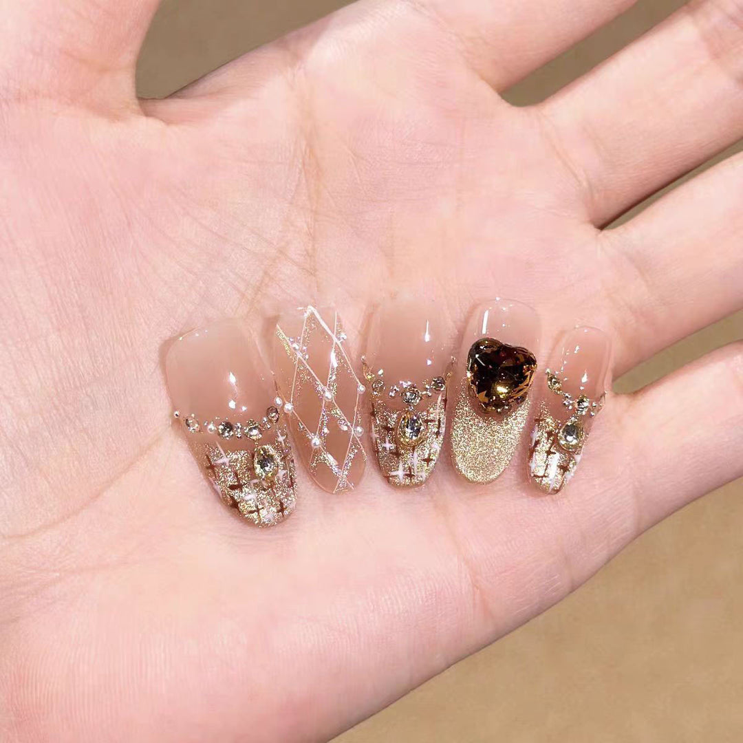 Artistic 3D Butterfly Press-On Nail Set Stornfield