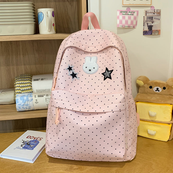 Playful Bunny and Star-Themed Backpack Stornfield