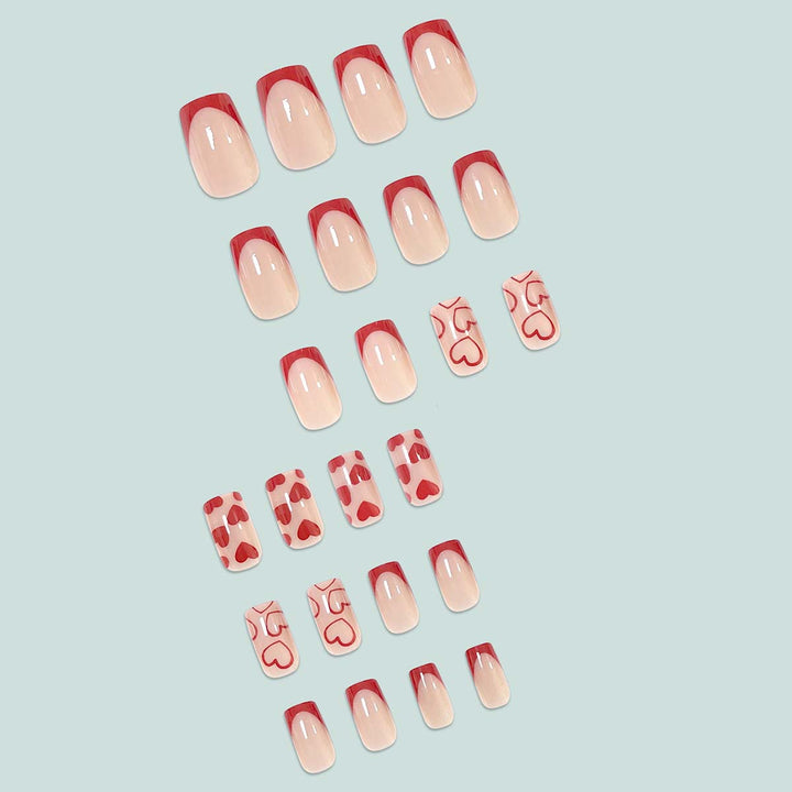 Artistic Nail Art with Heart Design Stornfield