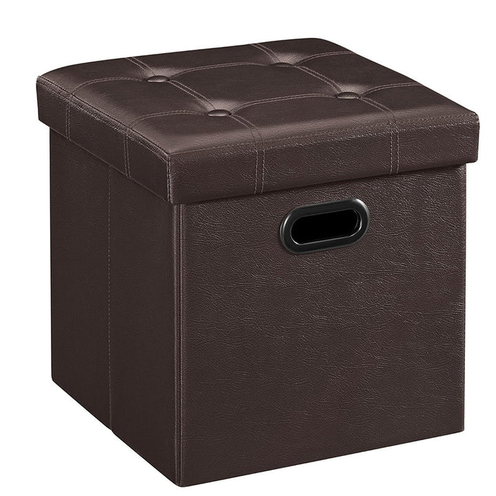 Versatile Upholstered Storage Stool Stornfield