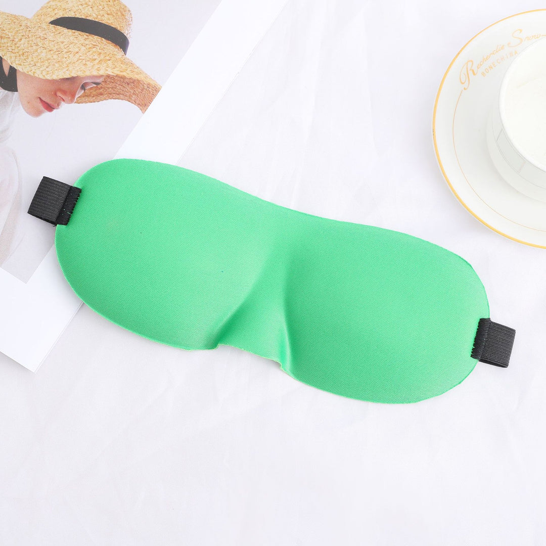 Unisex nan three-dimensional contour eye mask with memory foam, soft nose bridge and adjustable comfort band Stornfield