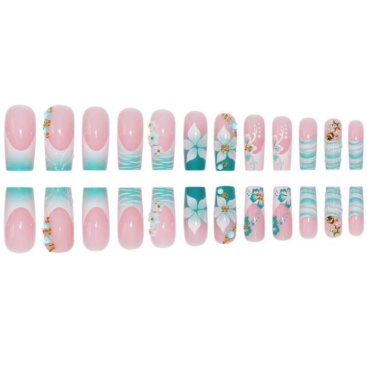 Floral Art Press-On Nails Stornfield