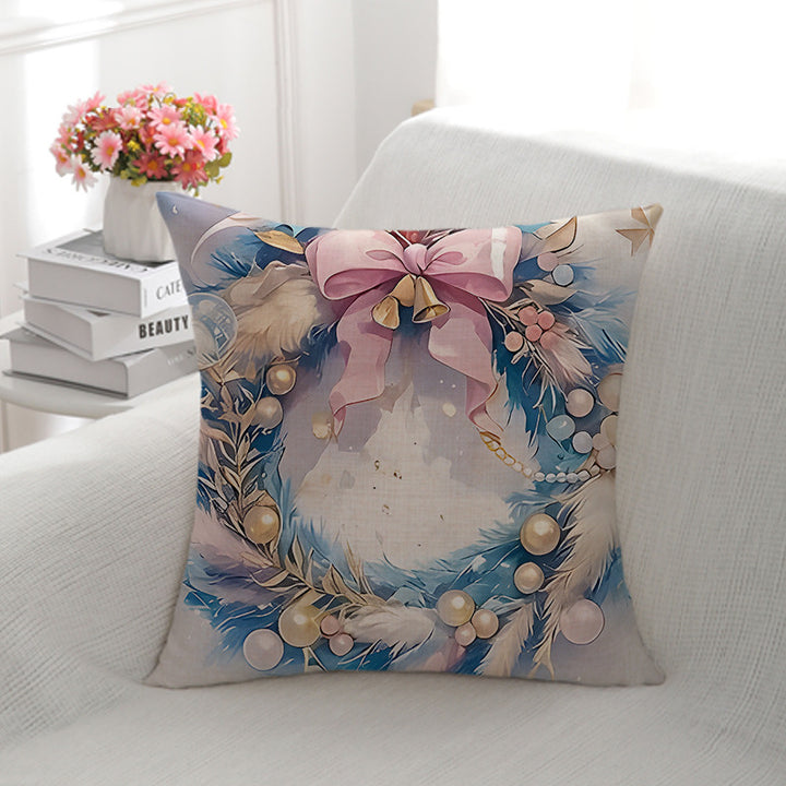 Decorative Festive Bell Pillow