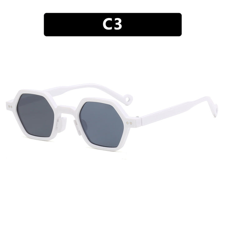 Women's hexagonal sunglasses in a modern design with protective lenses Stornfield