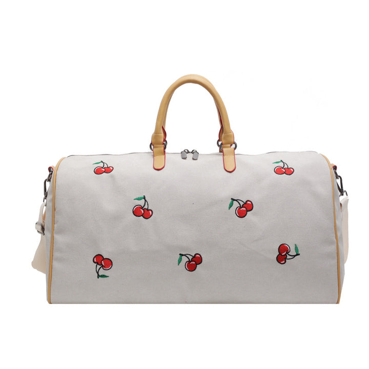 Elegant Embroidered Travel Duffle Bag Stornfield