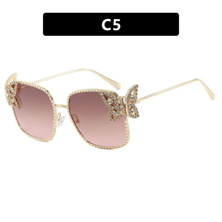 Ladies extravagant glasses with sparkling accents Stornfield