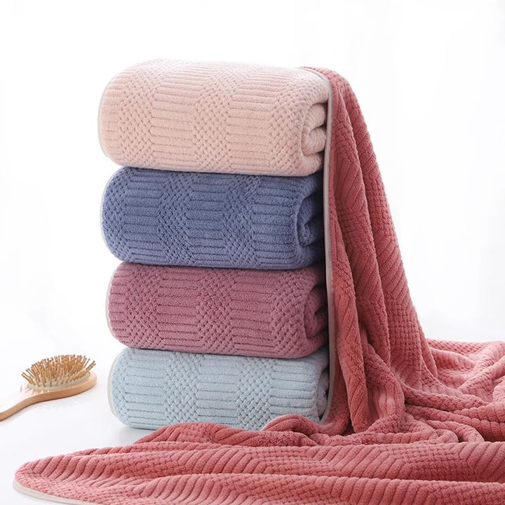 Terry Bath Wrap Blanket with Durable Handles Stornfield