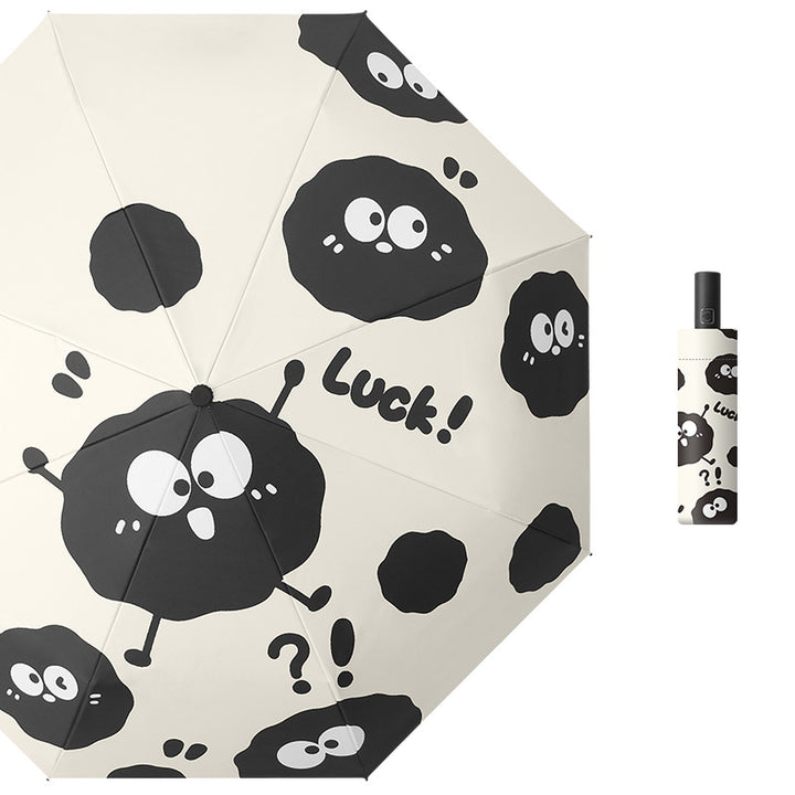 Ladies Foldable Umbrella with Humorous Design Stornfield