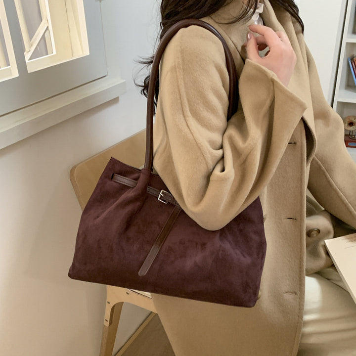 Soft Suede Tote Bag