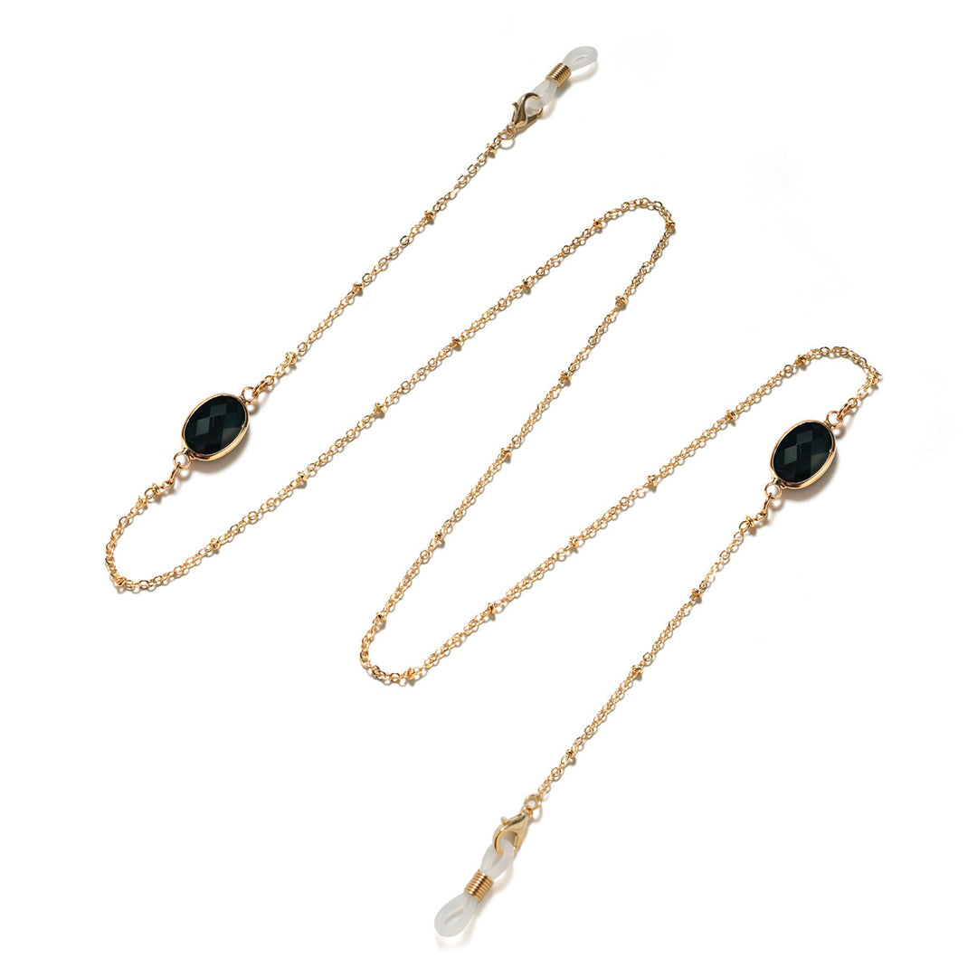 Elegant Gemstone-Embellished Eyewear Holder Stornfield