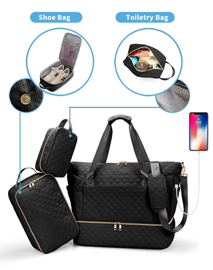 Quilted Weekender Bag Stornfield