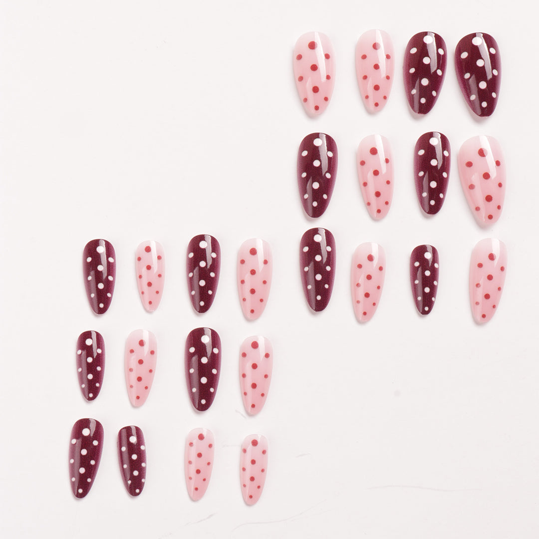 Polka Dot Nail Art Design Stornfield