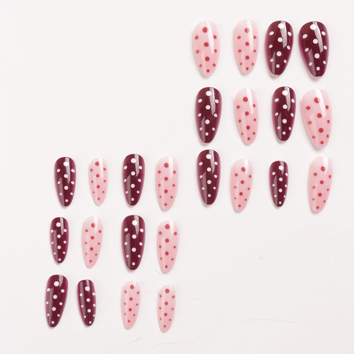 Polka Dot Nail Art Design Stornfield