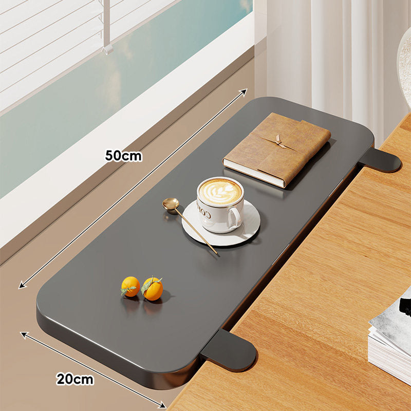 Clamp-On Window Sill Desk Extension Shelf