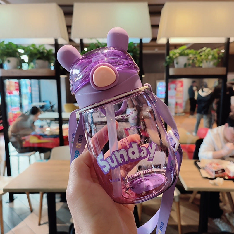 Women's Playful Water Bottle with Animal Ears Stornfield