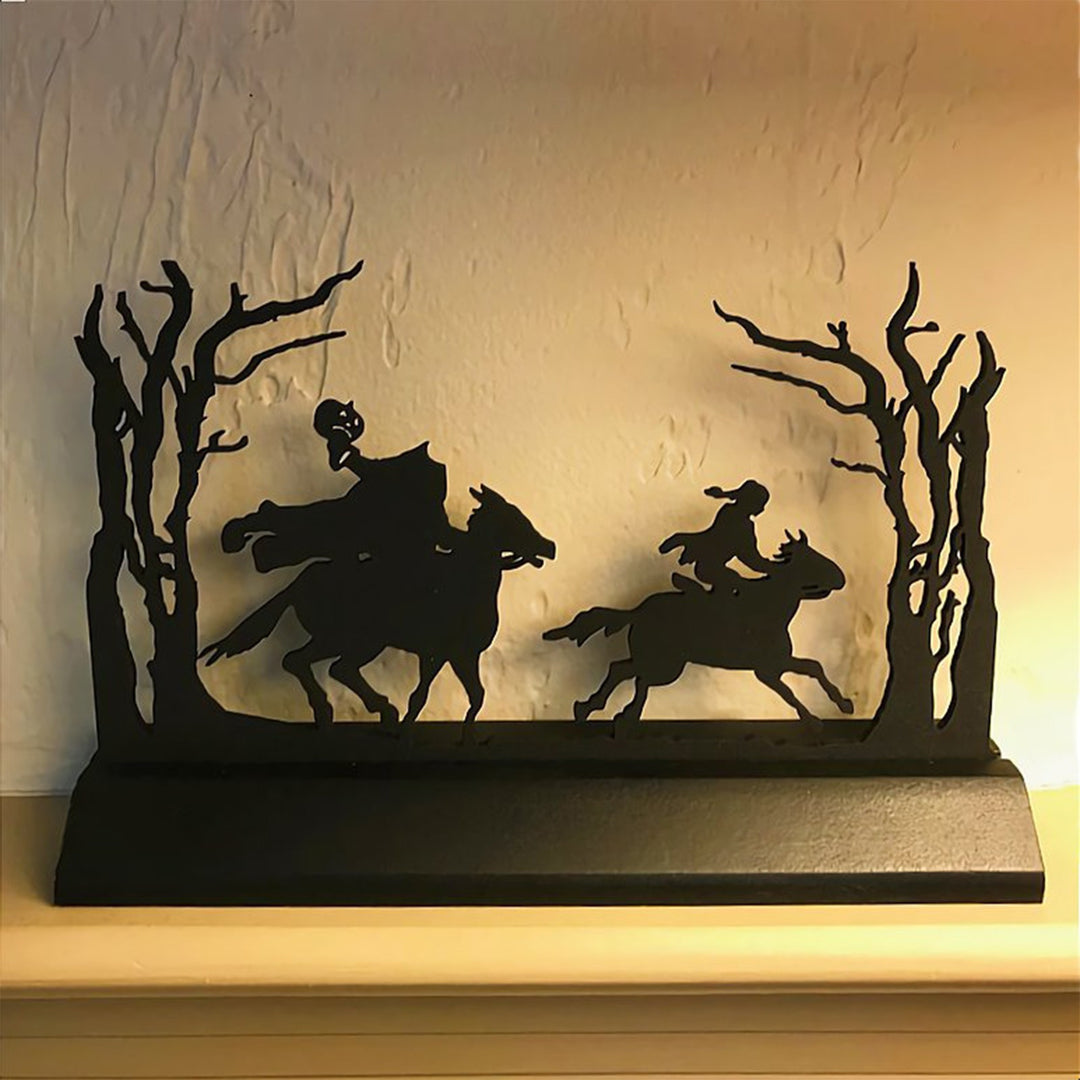Decorative Metal Silhouette Art Piece