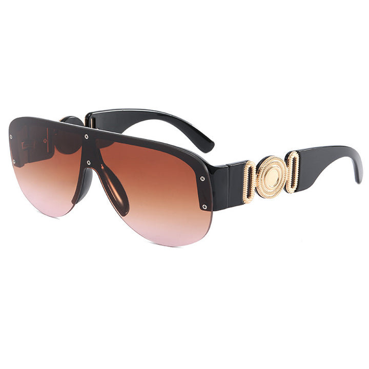 Women's large sunglasses with luxurious rim design Stornfield