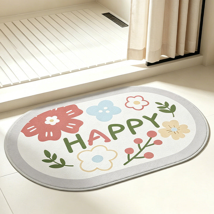 Decorative Bathroom Mat for Home