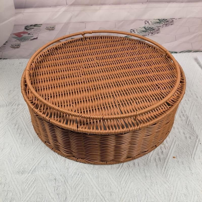 Rustic Handwoven Storage Basket Stornfield