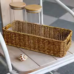 Stylish Rectangular Woven Organizer Stornfield