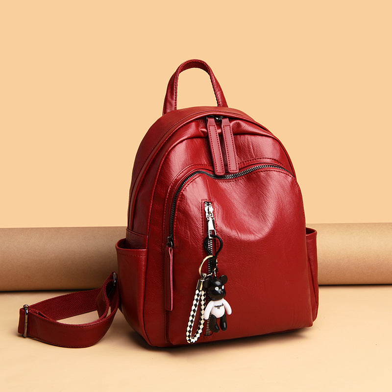 Elegant Leather Backpack Stornfield