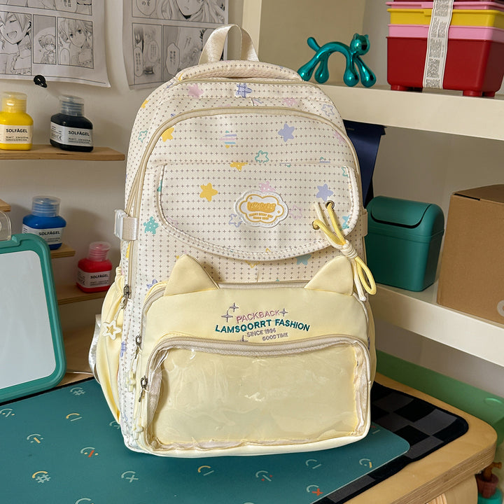 Fun-Printed Canvas Backpack Stornfield