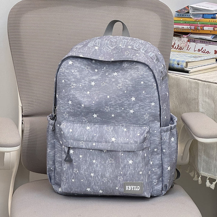 Star-Printed Casual Backpack Stornfield