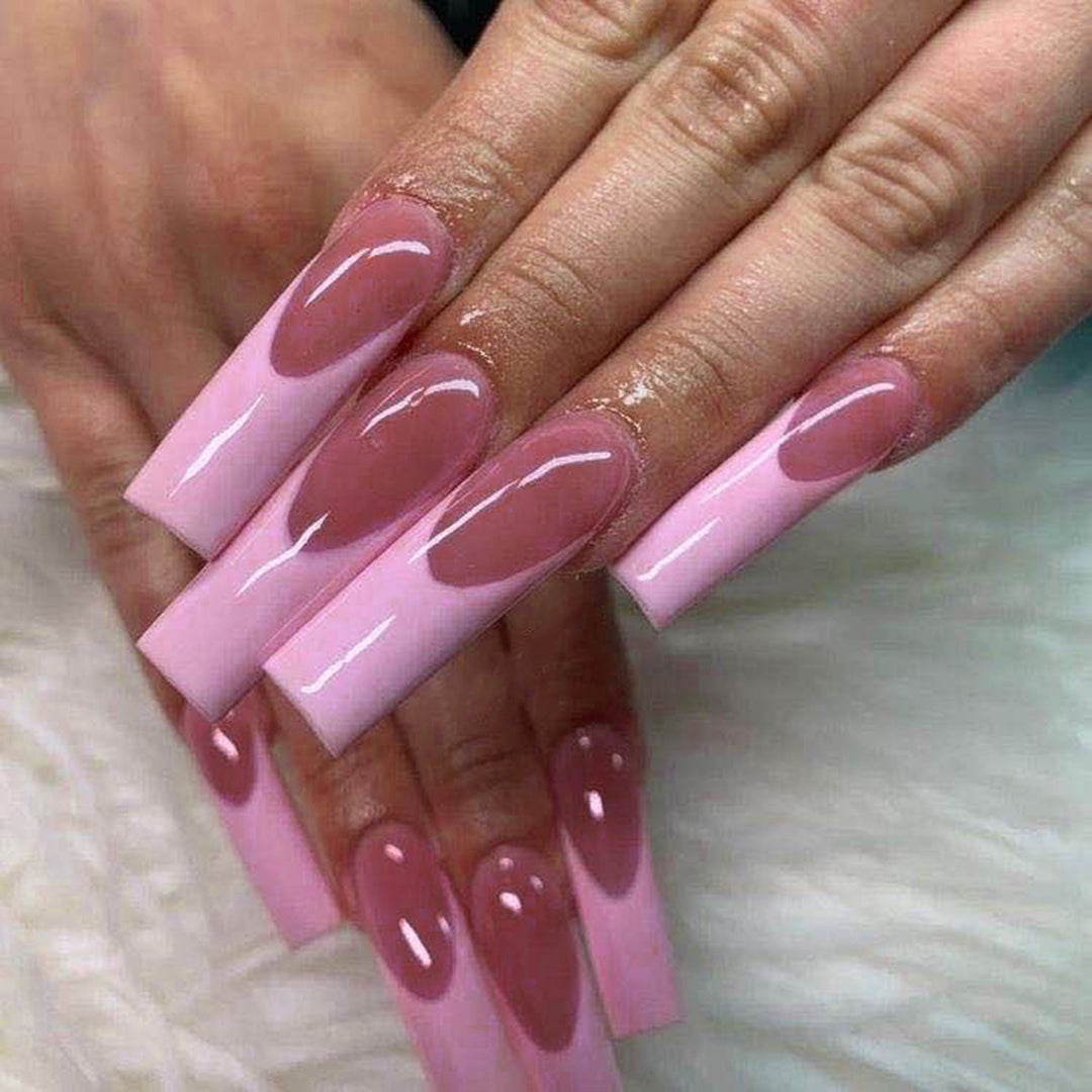 Artificial acrylic nails with elegant gradient Stornfield