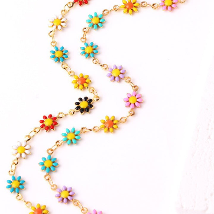 Floral Daisy Chain Necklace Stornfield