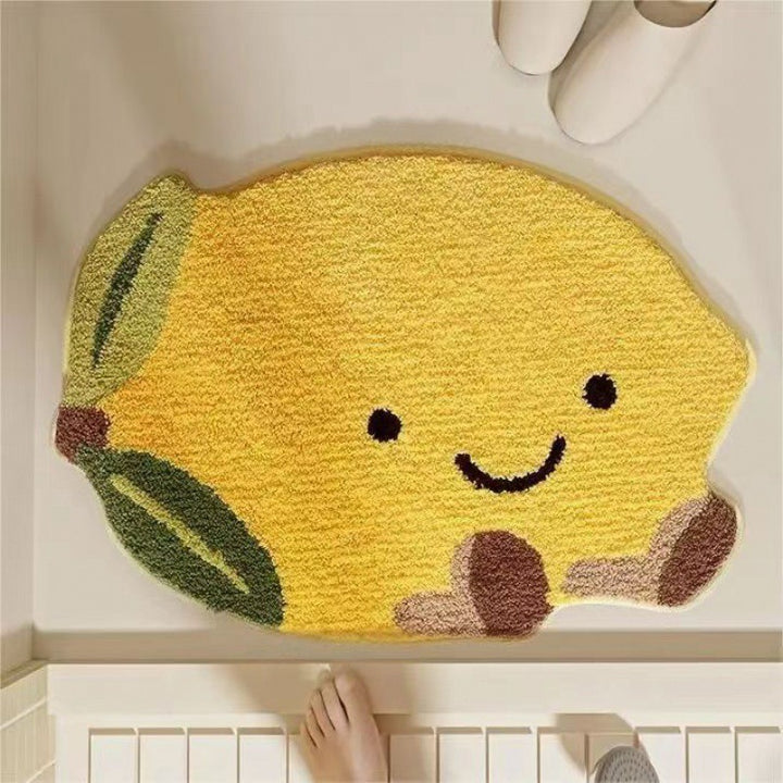 Fruit-Shaped Bath Mat