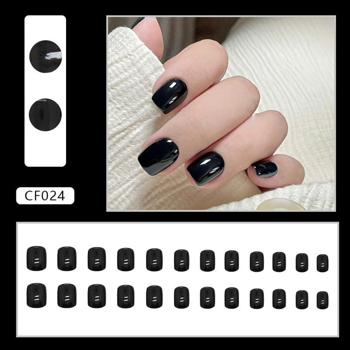 Glossy Press-On Nail Set
