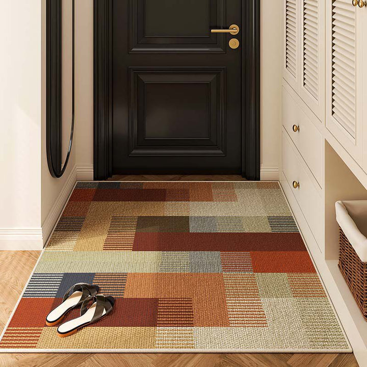 Geometric Patterned Entrance Mat