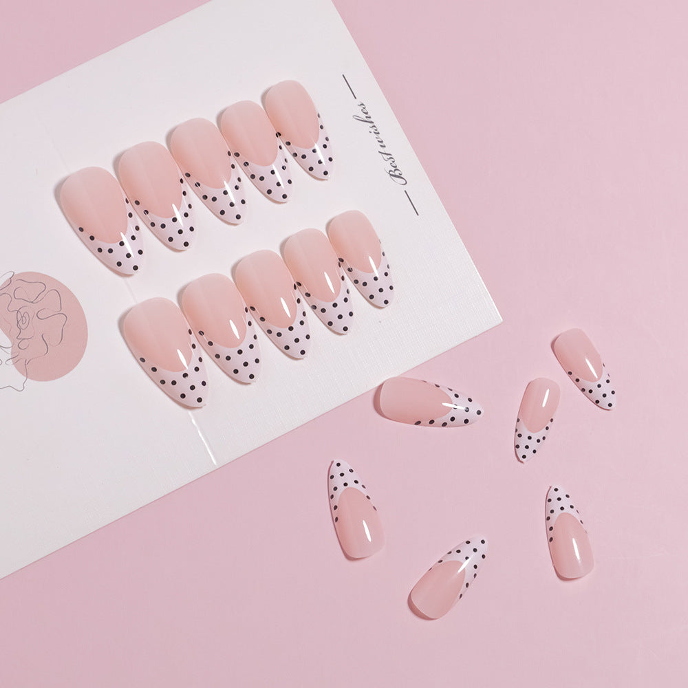 Stylish Polka Dot Design Press-On Nails Stornfield